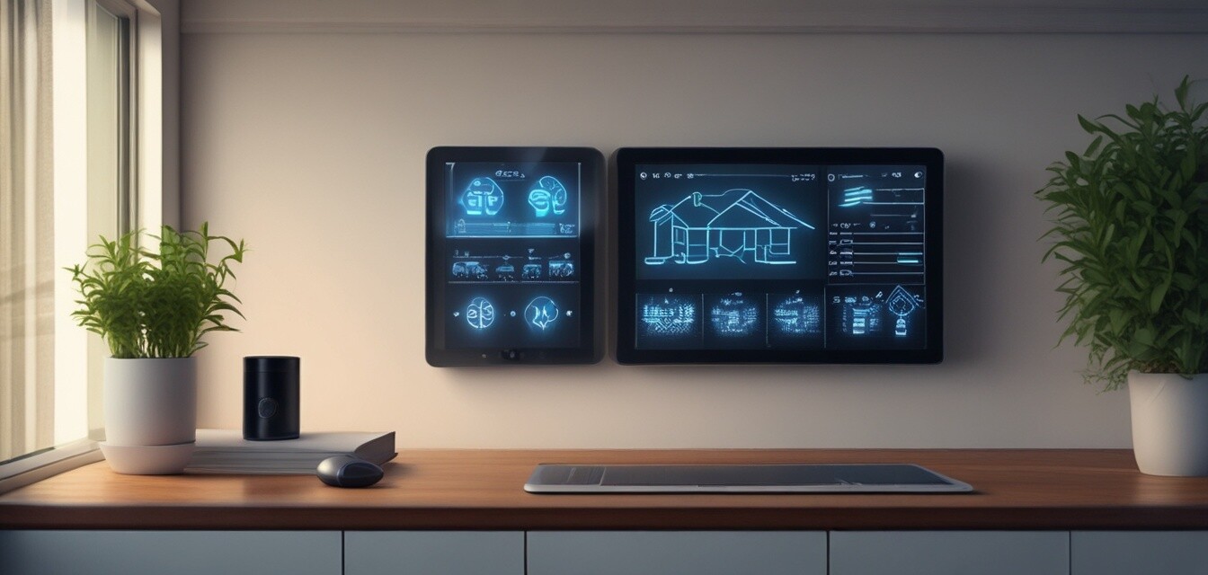 Smart home setup with energy monitoring